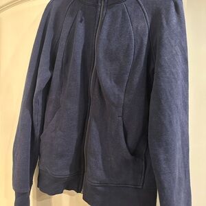 lululemon athletica scuba Navy Bomber Jacket